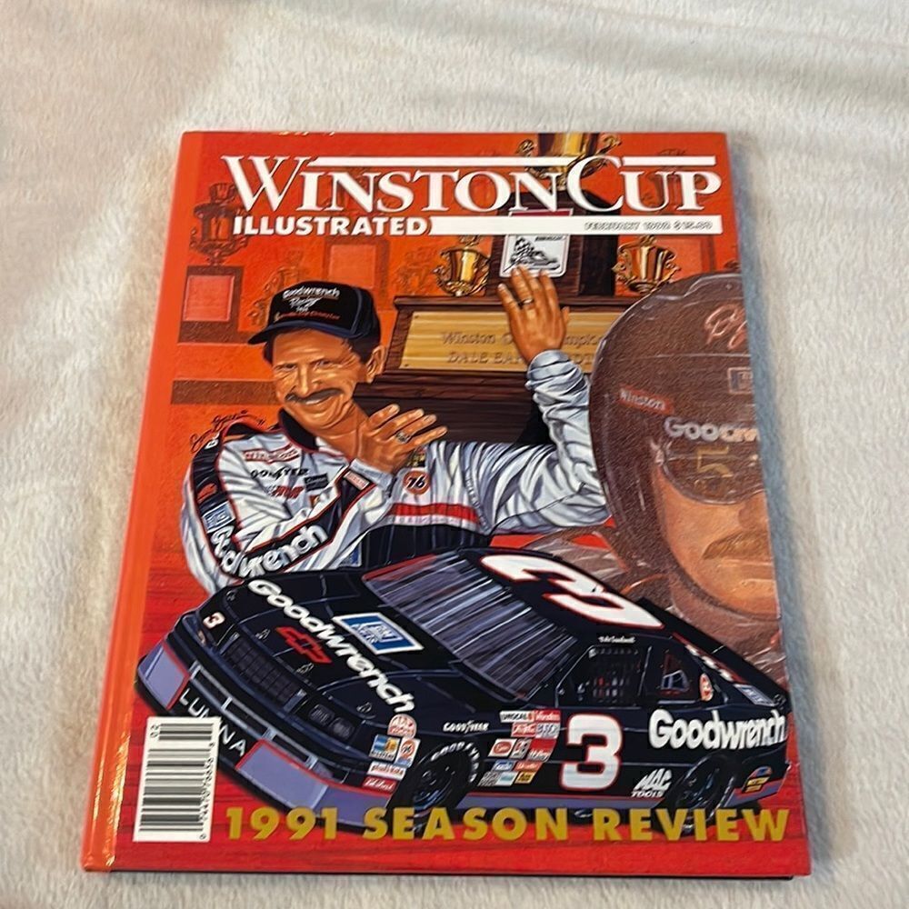 Winston cup Illustrated 1991 season review Hardcover book